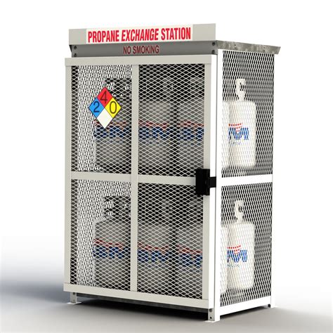 metal box for propane tank|outdoor storage for propane tanks.